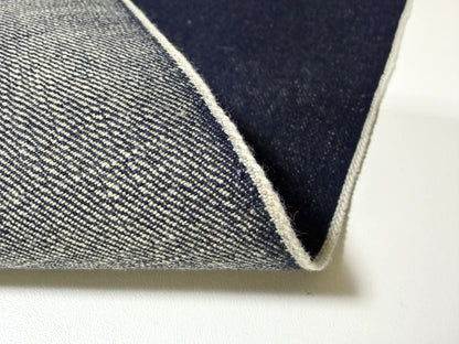 Okayama Denim | 13.5 oz Japanese Indigo x Light Beige Selvage Fabric