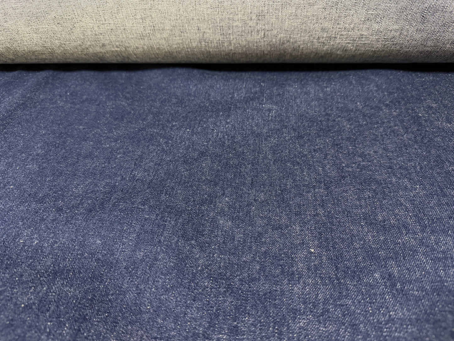 Okayama Denim | 13.5 oz Japanese Indigo x Light Beige Selvage Fabric