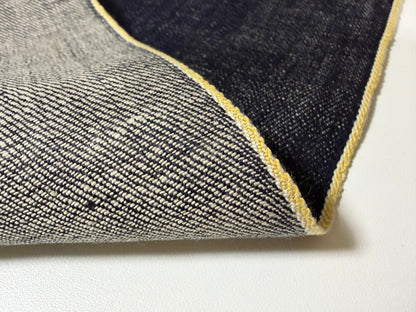Okayama Denim | 12.7 oz Japanese Indigo Slubby Denim Yellow Selvage