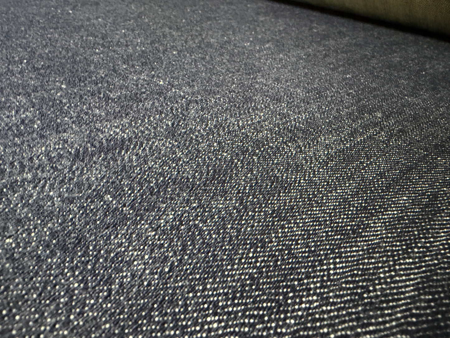 Okayama Denim | 12.7 oz Japanese Indigo Slubby Denim Yellow Selvage