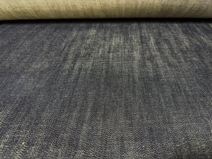 Okayama Denim | 12.7 oz Japanese Indigo Slubby Denim Yellow Selvage