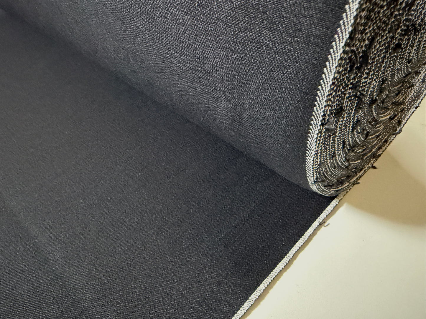 Okayama Denim | 14oz "Levi's 66 Reproduct" Double-Sided Black Selvage Denim