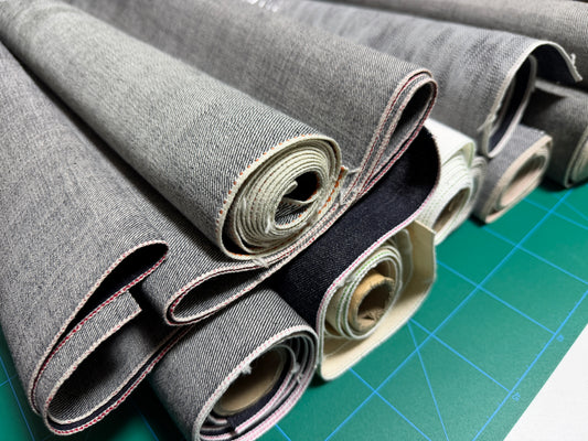 Okayama Denim | Premium Japanese Denim Scrap Box (5 kg)