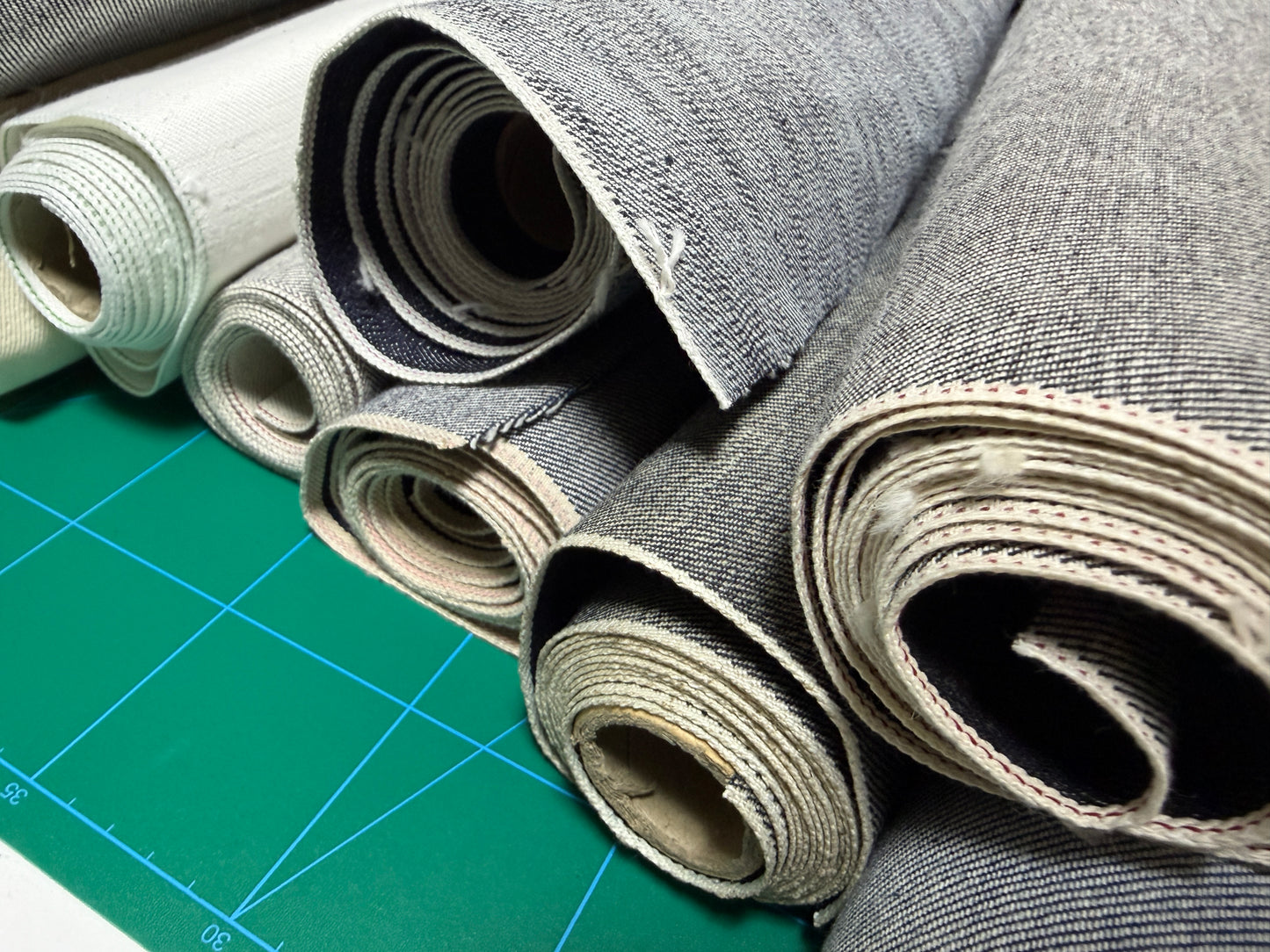 Okayama Denim | Premium Japanese Denim Scrap Box (5 kg)