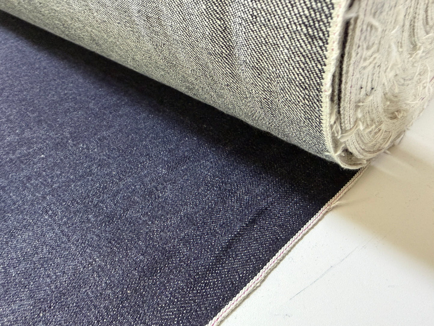 Okayama Denim | 13.3 oz Indigo Kibata Japanese selvage Fabric Yard