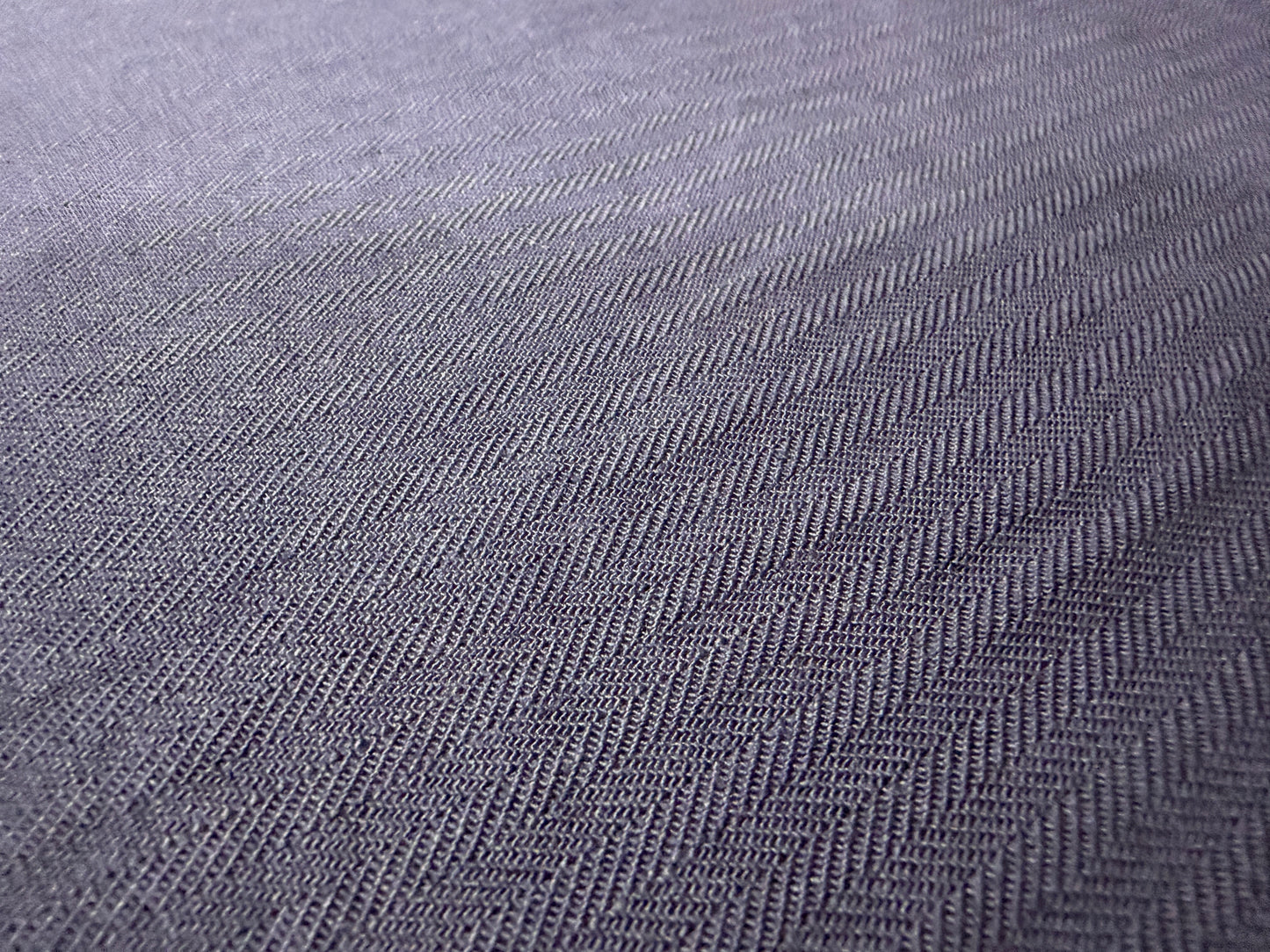 Okayama Fabric | 11 oz Purplish Japanese Cotton Herringbone By Yard