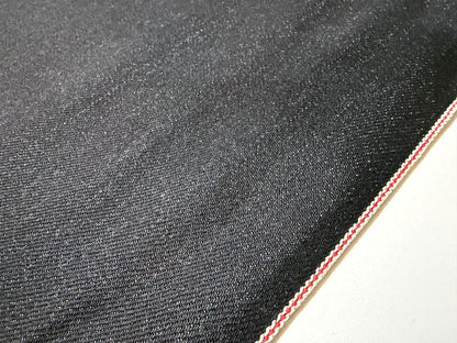Okayama Denim | Rare 13 oz Black x Mix Color (Blue) Cotton Black Selvage Denim – by Yard