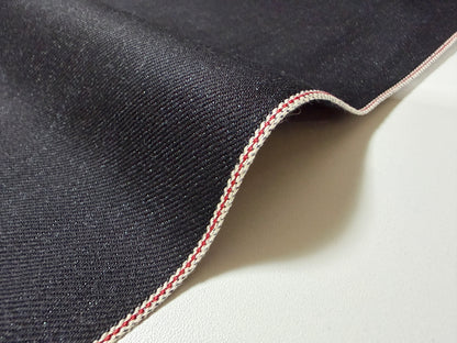 Okayama Denim | Rare 13 oz Black x Mix Color (Blue) Cotton Black Selvage Denim – by Yard