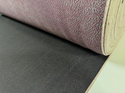 Okayama Denim | Rare 13 oz Black x Mix Color (Red) Cotton Black Selvage Denim – by Yard
