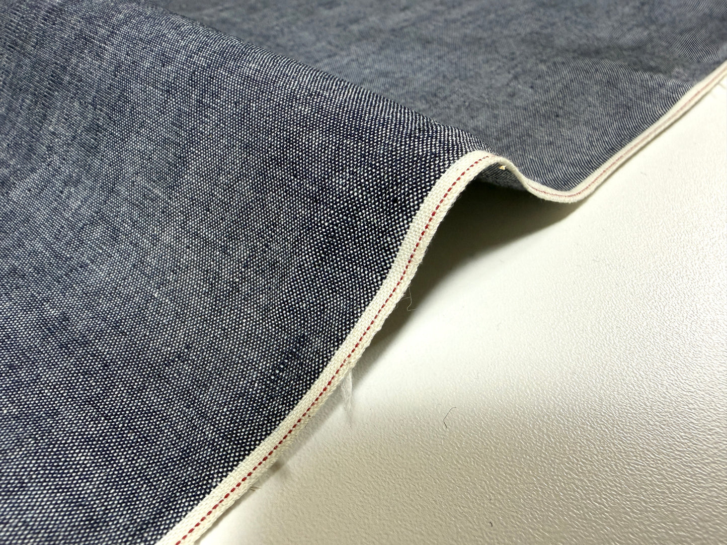 Okayama Fabric | 4.5 oz Japanese Gray selvage chambray By The Yard