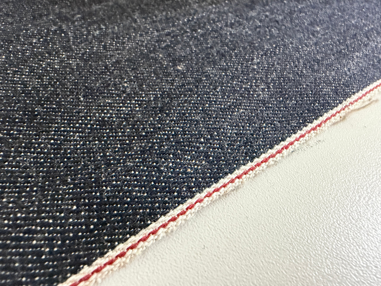 Okayama Denim | 13.75 oz Indigo Japanese denim Fabric Red Selvage