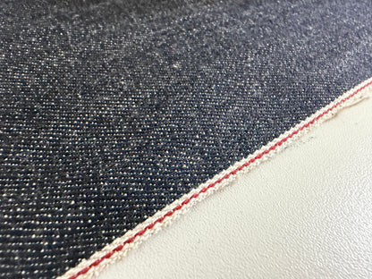 Okayama Denim | 13.75 oz Indigo Japanese denim Fabric Red Selvage