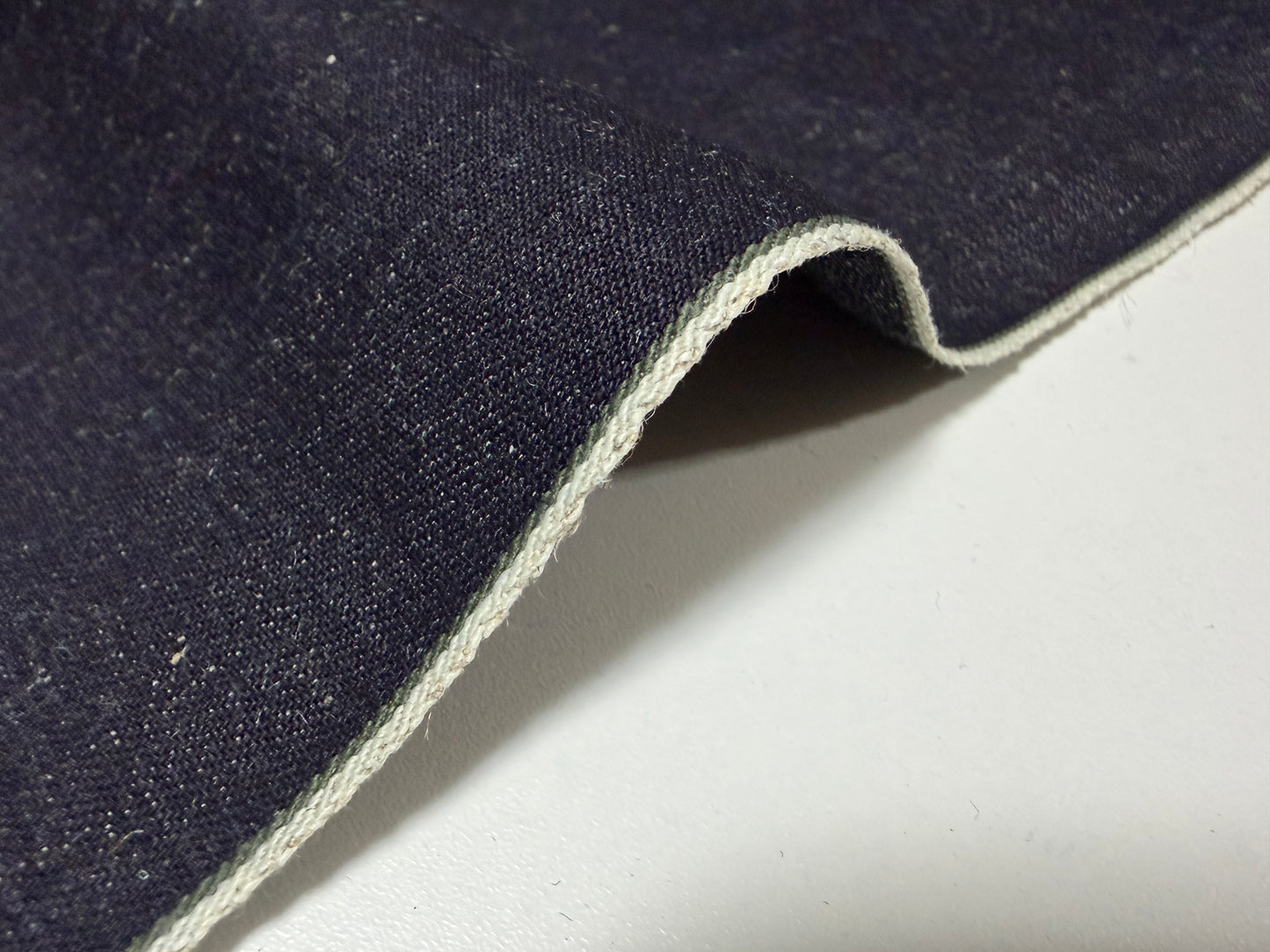 Okayama Denim | 11 oz Double Selvage Line Indigo Denim By The Yard