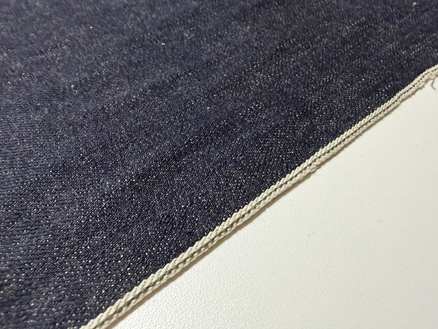 Okayama Denim | 11 oz Indigo Kibata Denim With Gray Selvage