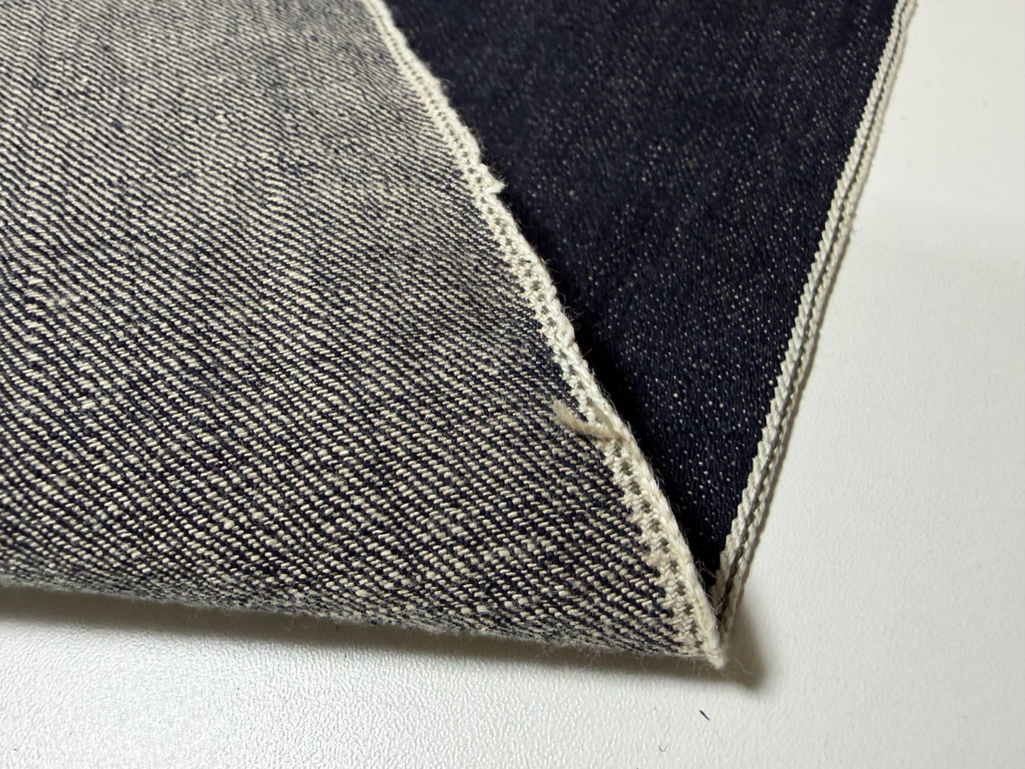 Okayama Denim | 11 oz Indigo Kibata Denim With Gray Selvage