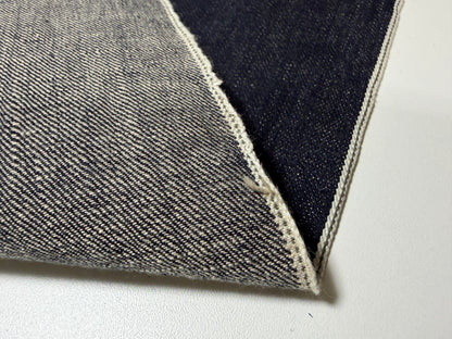 Okayama Denim | 11 oz Indigo Kibata Denim With Gray Selvage
