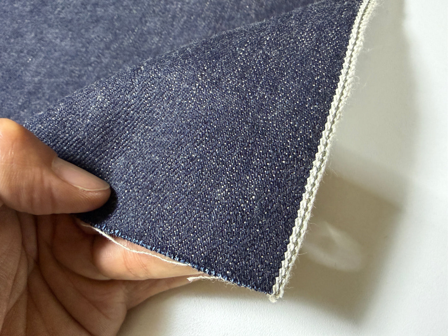 Okayama Denim | 11 oz Indigo Kibata Denim With Gray Selvage