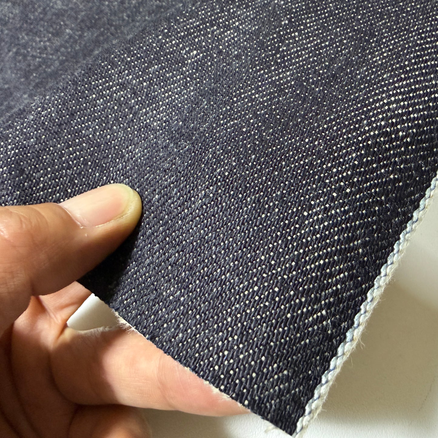 Okayama Denim | 19.3 oz Heavy Ounce Slub Indigo Selvage denim