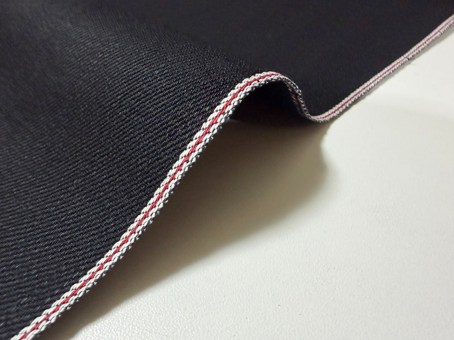 Okayama Denim | 12 oz Double-sided Black Japanese Selvage Fabric