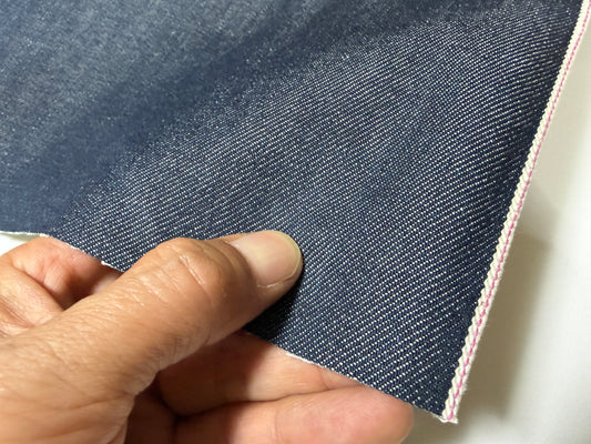 Okayama Denim | 11.6 oz Indigo Navy Blue Selvage Japanese Fabric by Yard