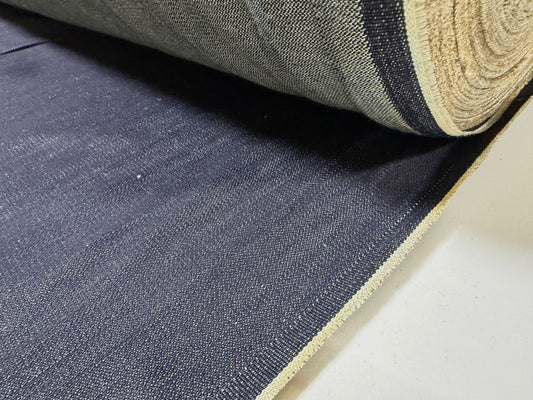 Okayama Denim | 12.7 oz Double Width Indigo Japanese denim Fabric Yard