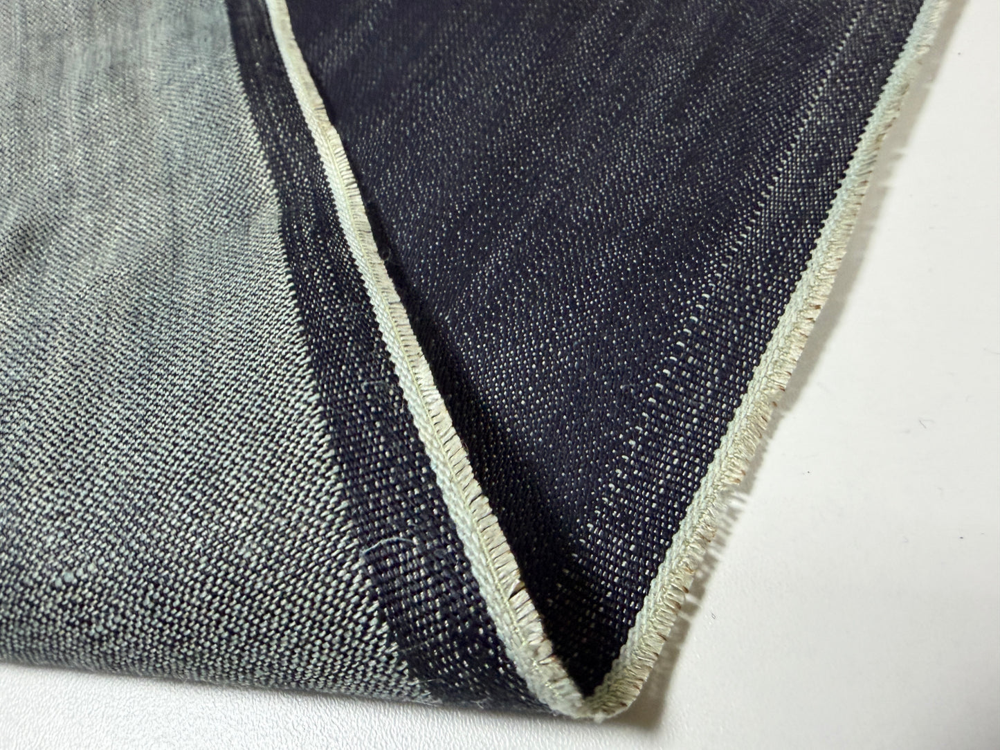 Okayama Denim | 12.7 oz Double Width Indigo Japanese denim Fabric Yard
