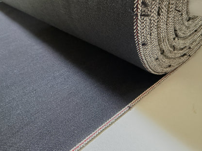 Okayama Denim | 10.5 oz Double-sided Black Japanese Selvage