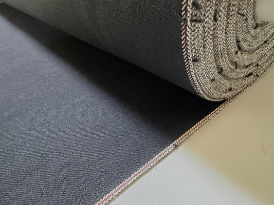 Okayama Denim | 10.5 oz Double-sided Black Japanese Selvage