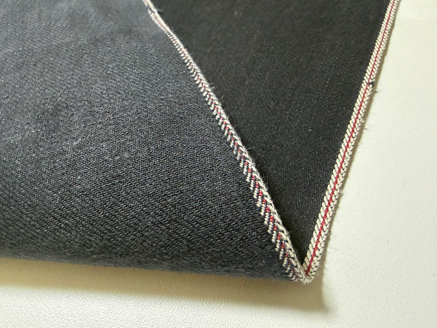 Okayama Denim | 10.5 oz Double-sided Black Japanese Selvage