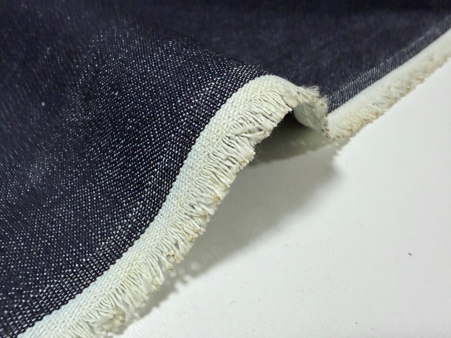Okayama Denim | 10.3 oz Double Width Indigo Japanese denim Fabric Yard