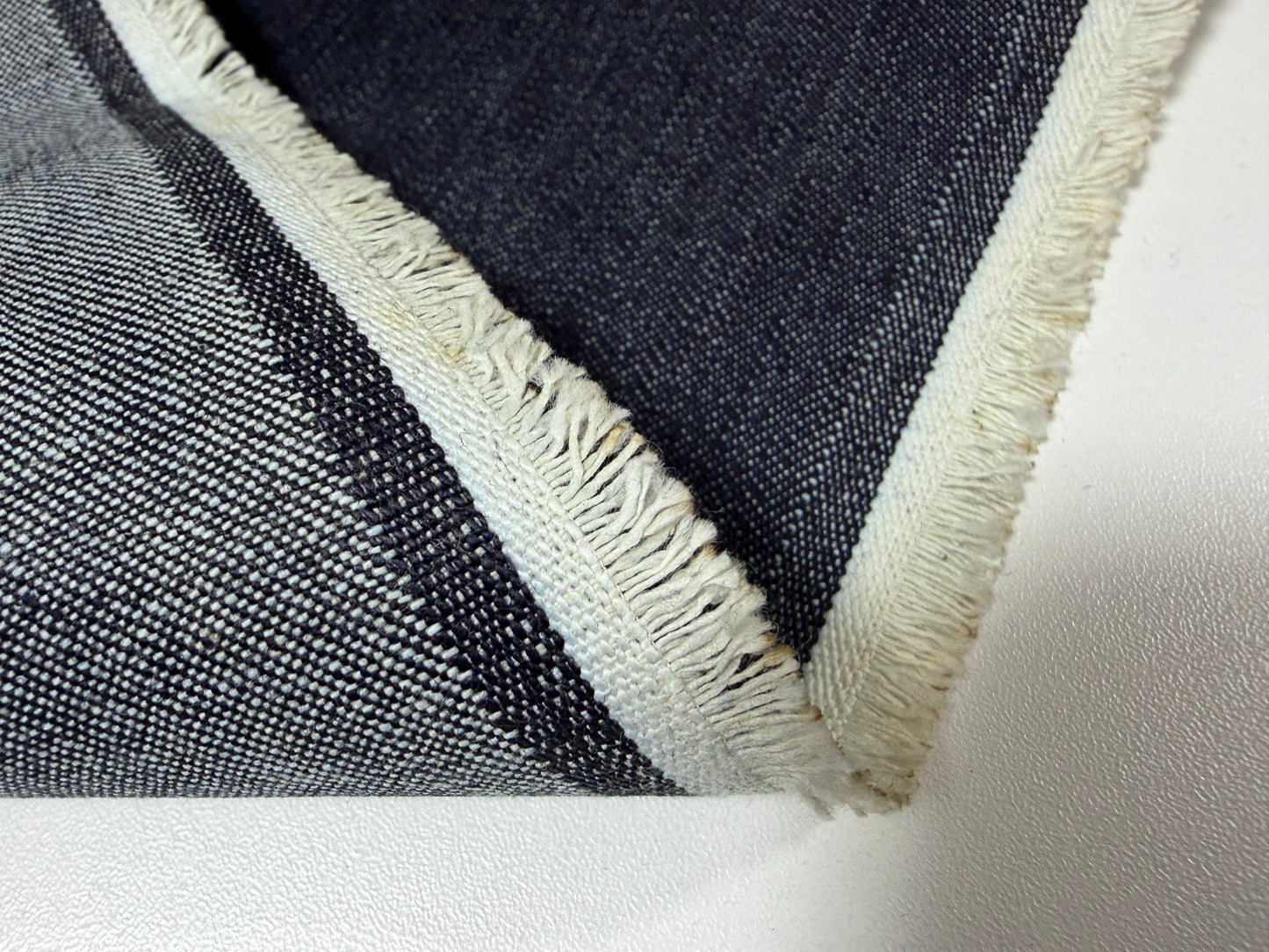 Okayama Denim | 10.3 oz Double Width Indigo Japanese denim Fabric Yard