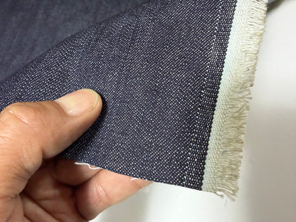 Okayama Denim | 10.3 oz Double Width Indigo Japanese denim Fabric Yard