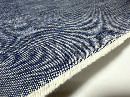 Okayama Fabric | 13 oz Indigo Cotton Heavy Oxford Fabric By The Yard
