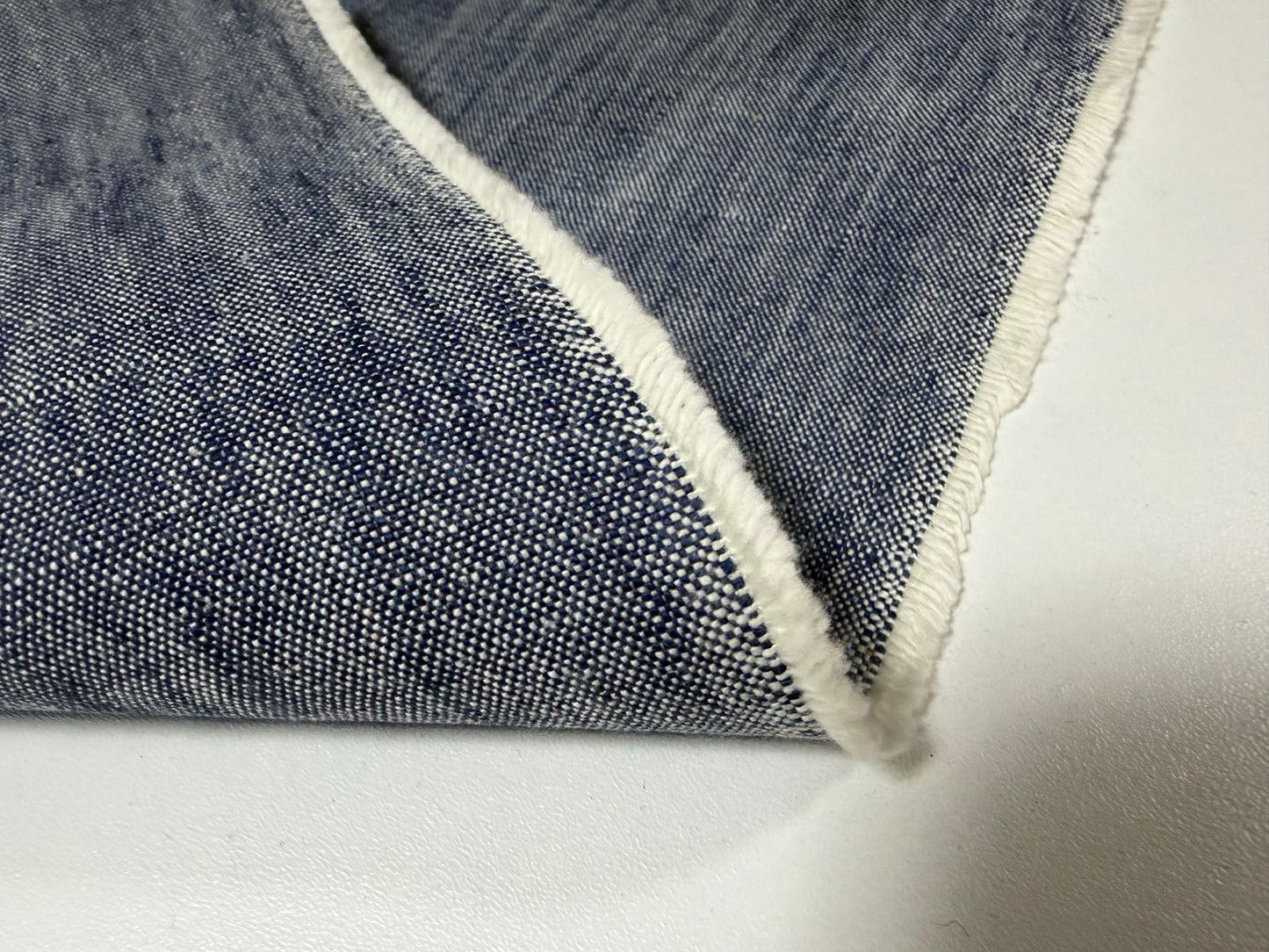 Okayama Fabric | 13 oz Indigo Cotton Heavy Oxford Fabric By The Yard