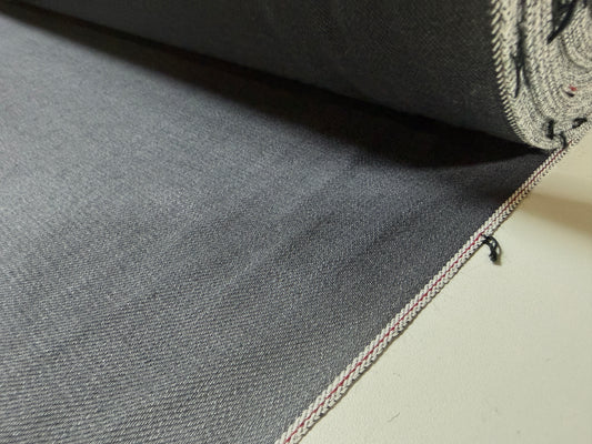 Okayama Denim | 11.5 oz Japanese Charcoal Gray Selvage Denim – by Yard