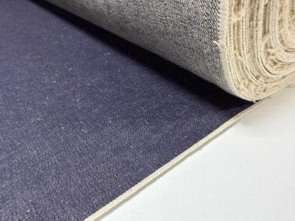 Okayama Denim | 15 oz Indigo Nep Selvage Denim Japanese Blue Fabric