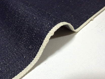 Okayama Denim | 15 oz Indigo Nep Selvage Denim Japanese Blue Fabric