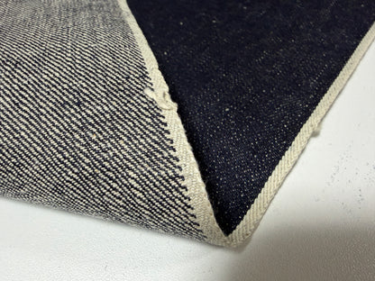 Okayama Denim | 15 oz Indigo Nep Selvage Denim Japanese Blue Fabric