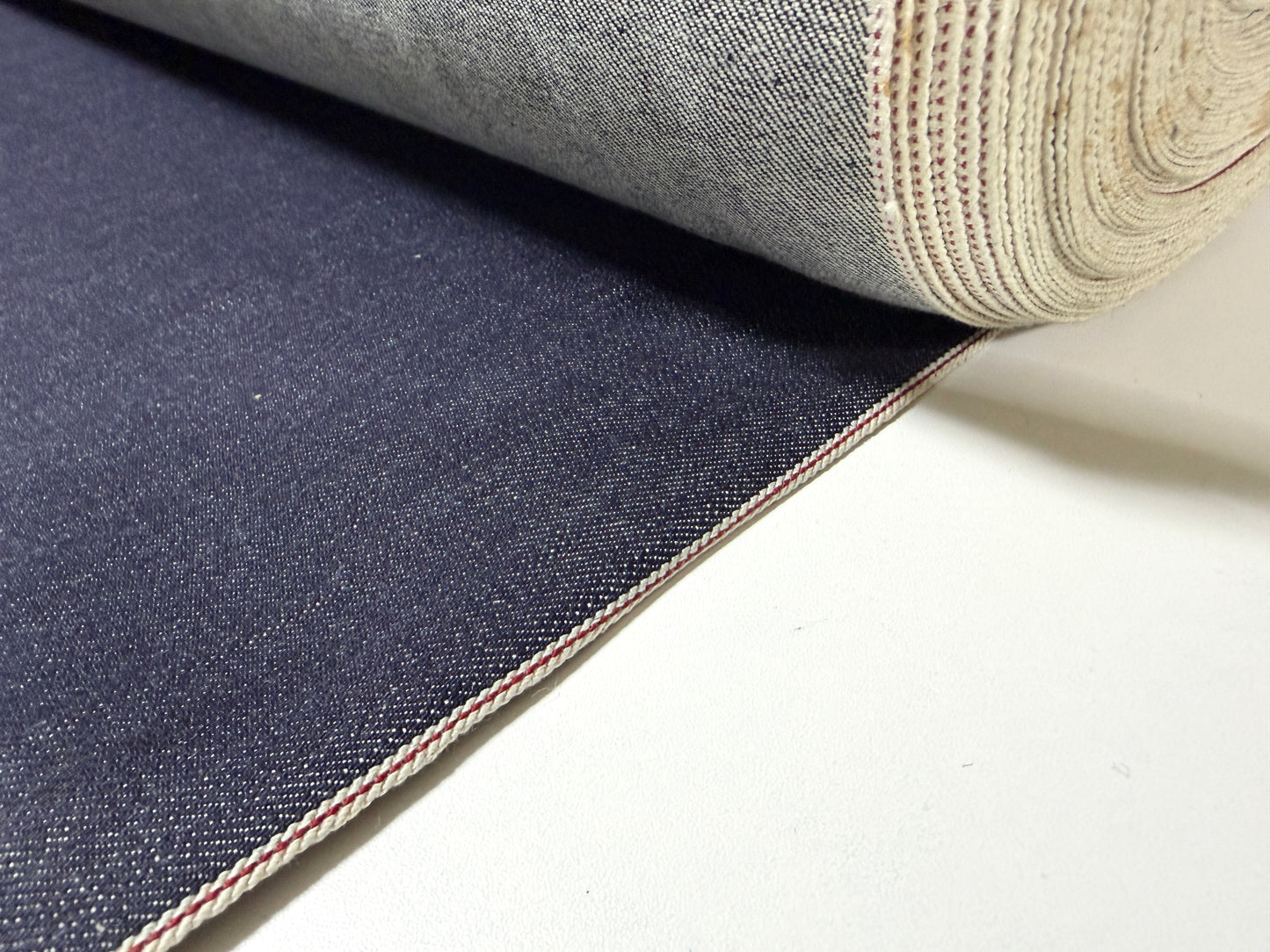 Okayama Denim | 13 oz Indigo Japanese selvage denim Fabric by Yard