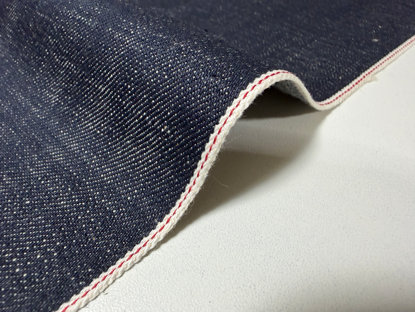 Okayama Denim | 13.3 oz Japanese Indigo Slubby Denim Red Selvage