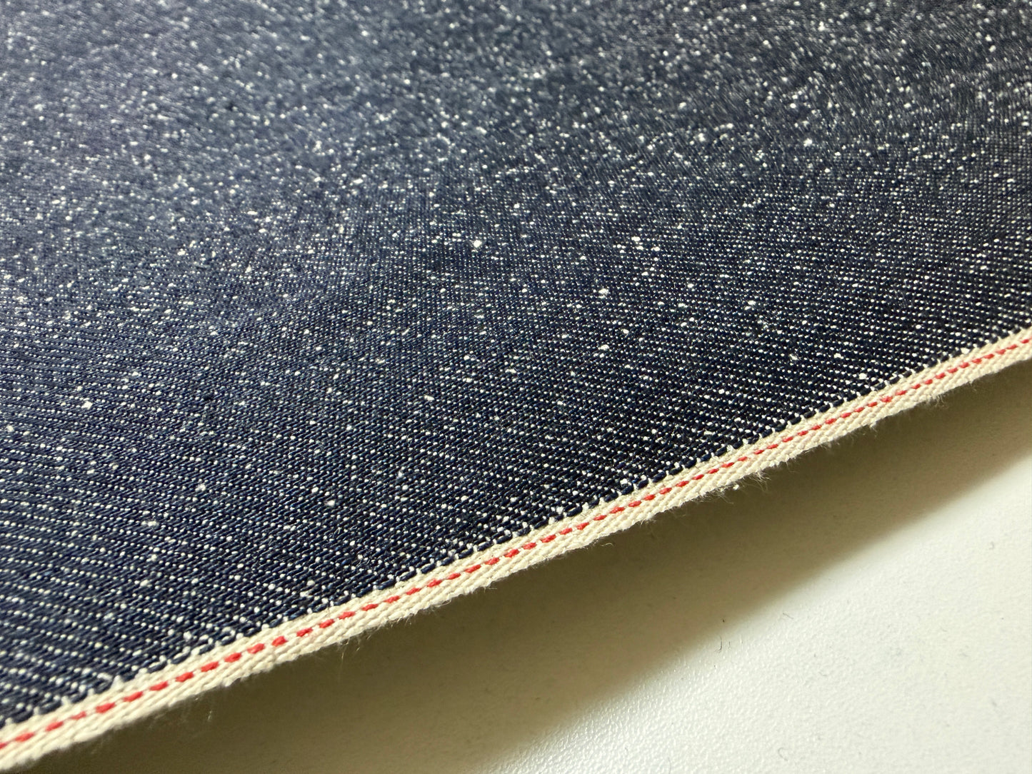 Okayama Denim | 9 oz Indigo Nep Selvage Denim Japanese Blue Fabric