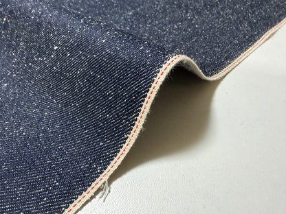 Okayama Denim | 9 oz Indigo Nep Selvage Denim Japanese Blue Fabric