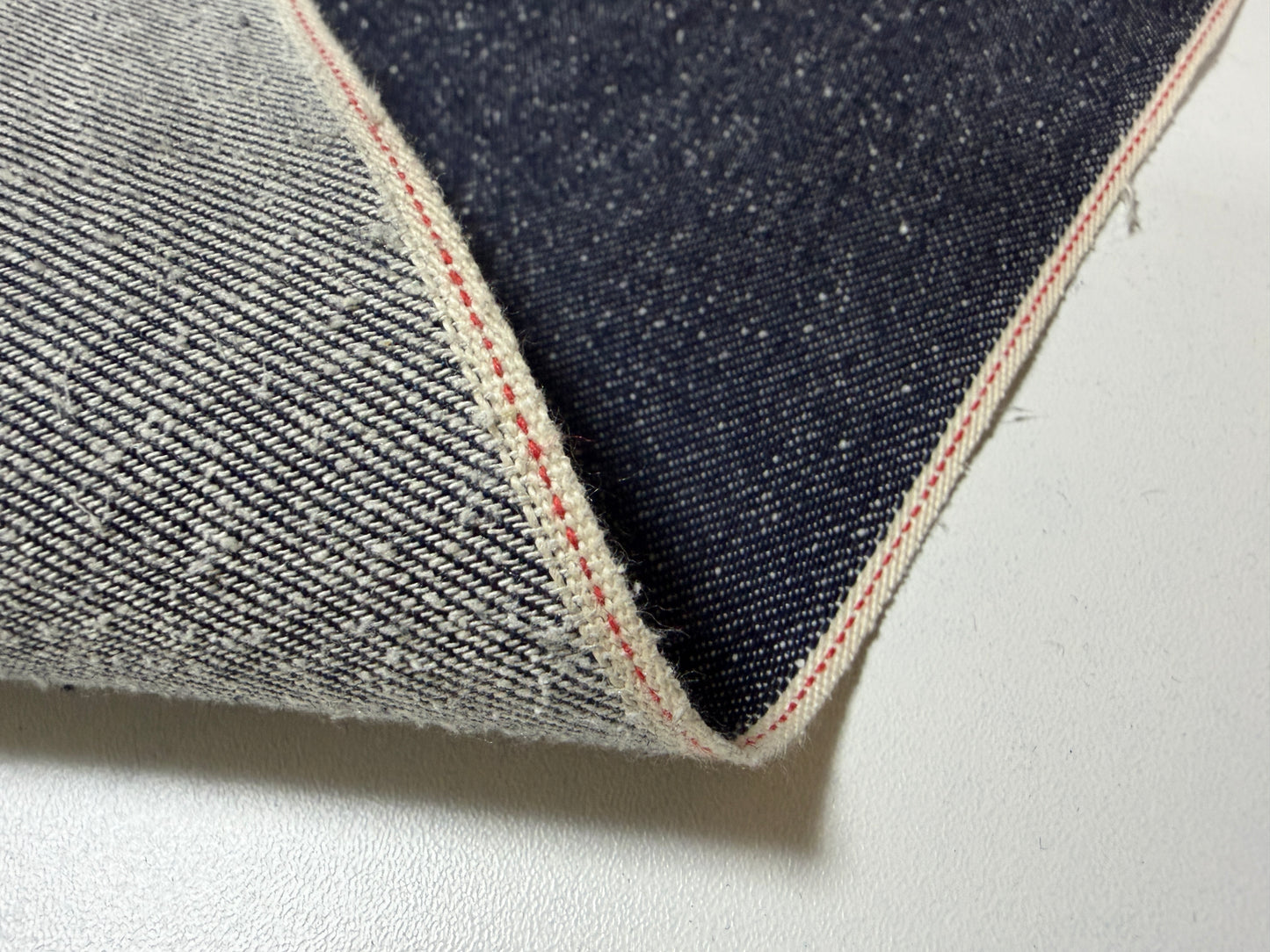 Okayama Denim | 9 oz Indigo Nep Selvage Denim Japanese Blue Fabric
