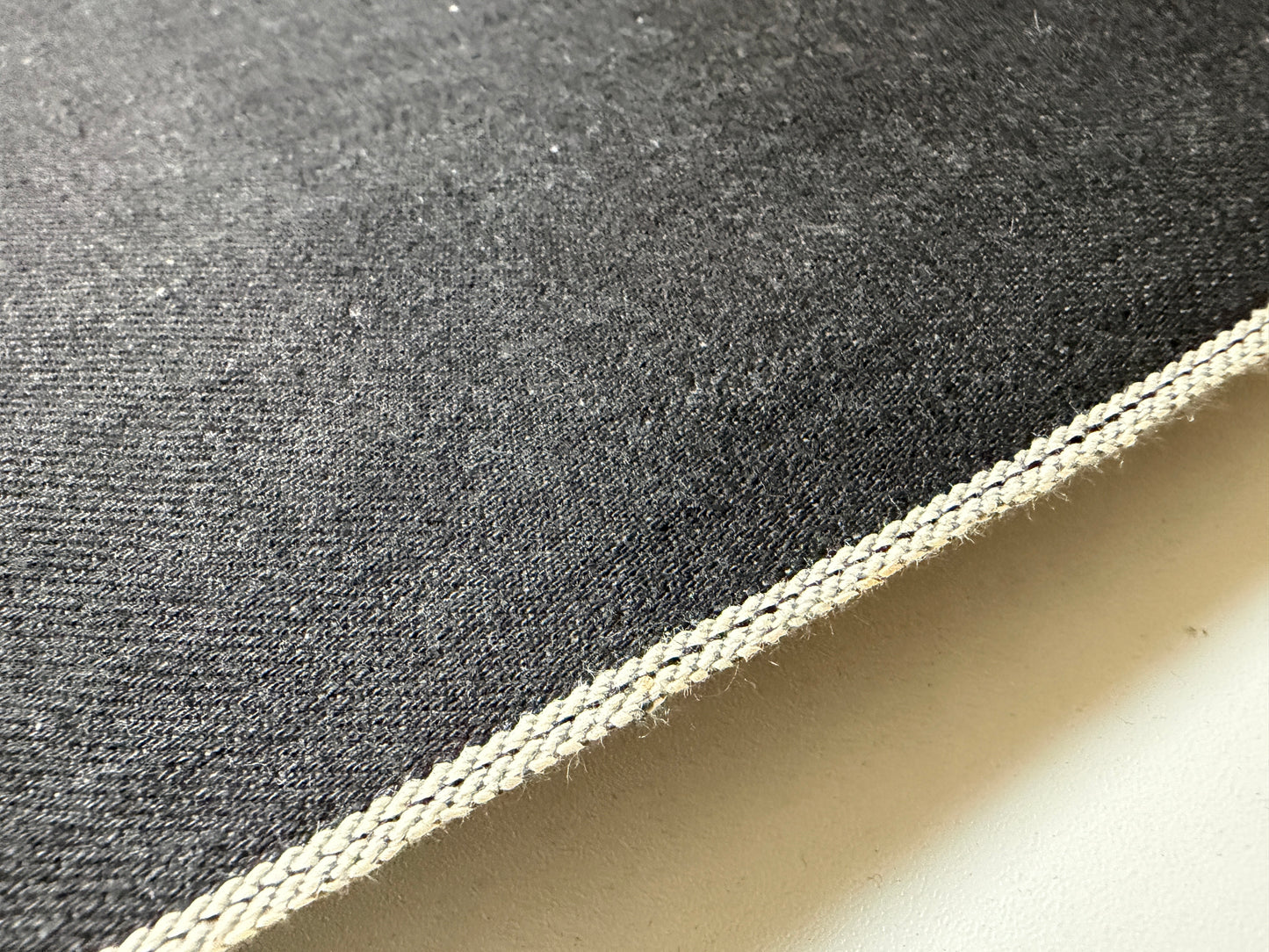 Okayama Denim | 15 oz Black x Gray Japanese Selvage Denim