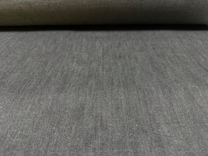 Okayama Denim | 15 oz Black x Gray Japanese Selvage Denim