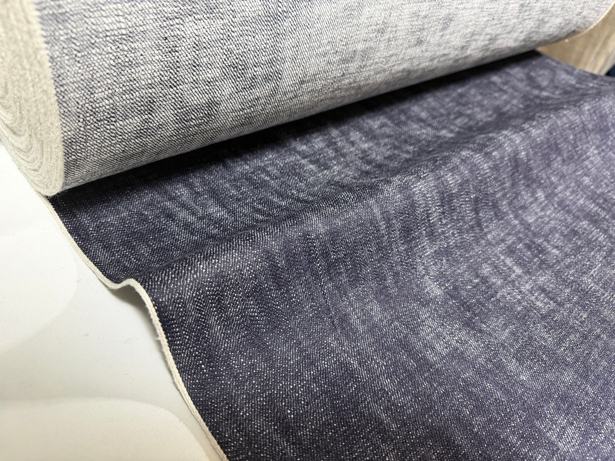 Okayama Denim | 13.8 oz Japanese Indigo Heavy Slub Selvage Denim