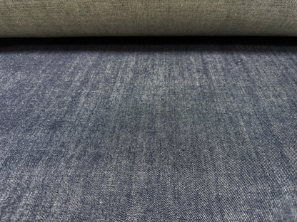 Okayama Denim | 12 oz Indigo Japanese denim Fabric Yellow Selvage