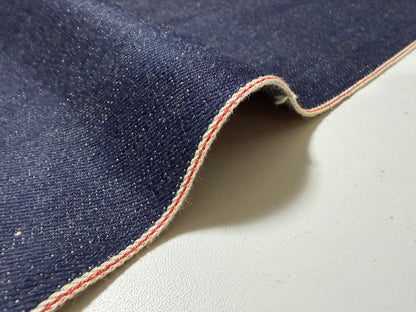 Okayama Denim | 15.5 oz Indigo Slubby Selvage Japanese Blue Fabric