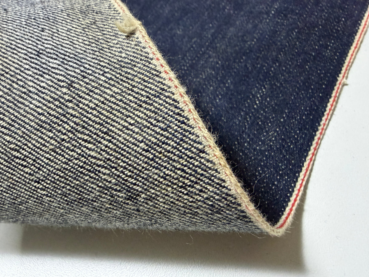 Okayama Denim | 15.5 oz Indigo Slubby Selvage Japanese Blue Fabric