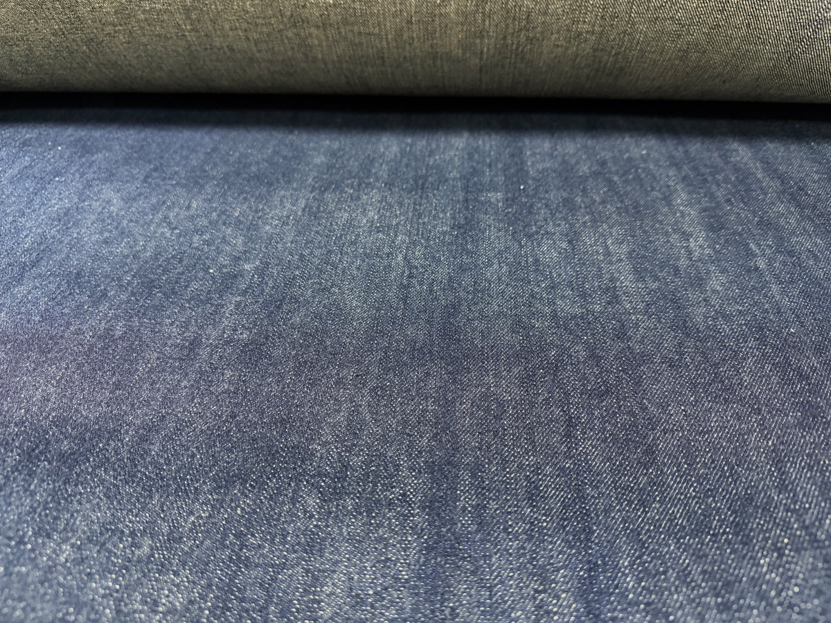 Okayama Denim | 15.5 oz Indigo Slubby Selvage Japanese Blue Fabric